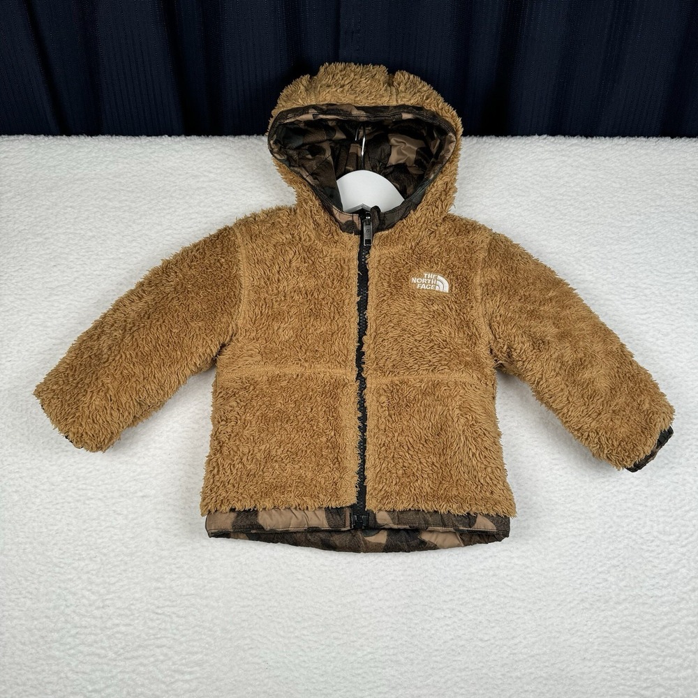 The North Face Reversible Mount Chimbo Camo Jacket - Youth Kids (13.5 x 12)